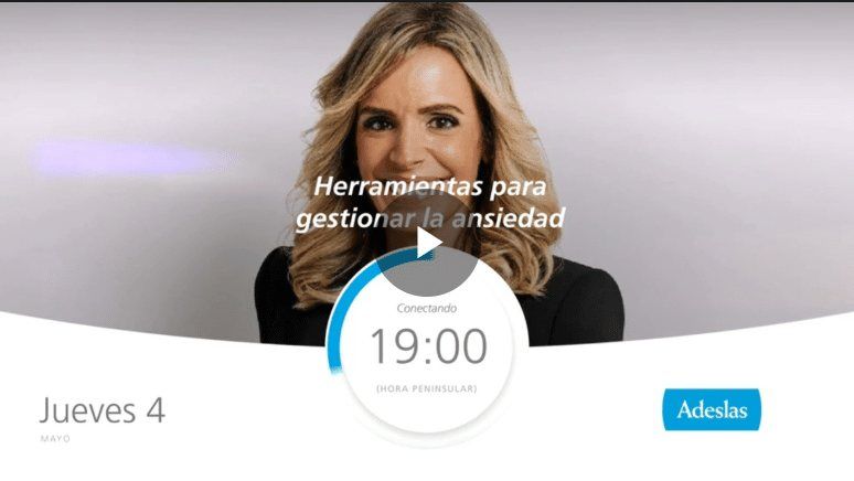 Charla «Herramientas para gestionar la ansiedad» de la Dra. Cristina Martínez