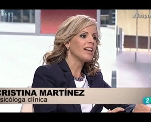 Entrevista a Cristina Martínez el día 30 de abril en TVE 2